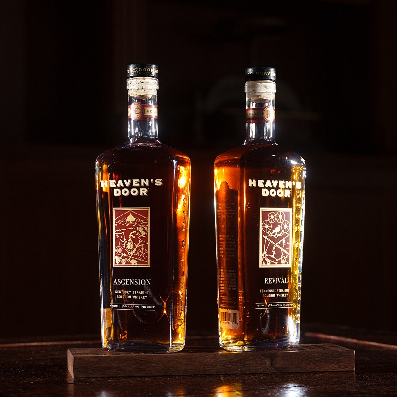 Heaven's Door Spirits, The Great Bourbon Debate: Ascension and Revival bottles