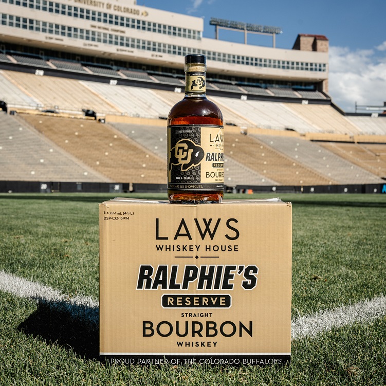 Laws Whiskey House Ralphie's Reserve Bourbon bottle