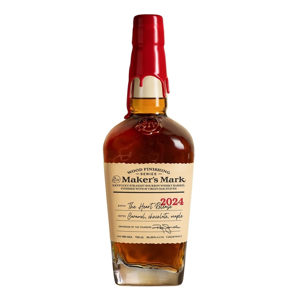 Maker's Mark Wood Finishing Series 2024 bottle SQUARE