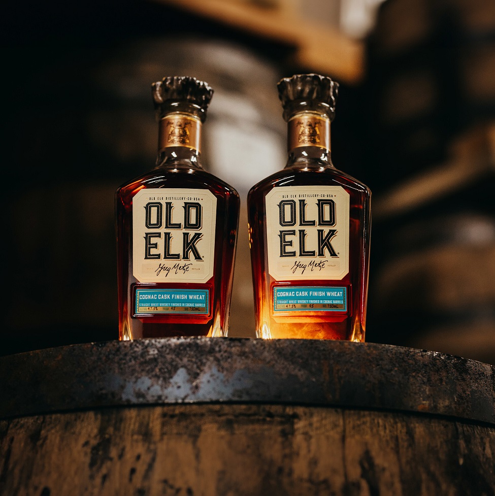 Old Elk Distillery Cognac Finish bottles