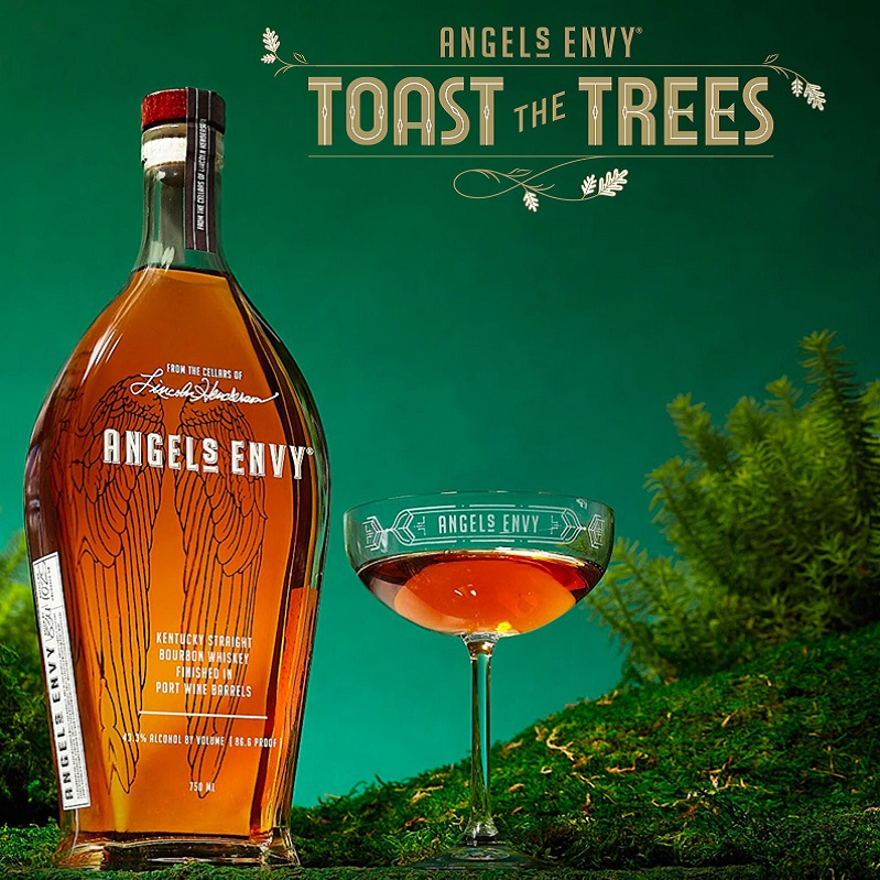 Angel's Envy Toast the Trees 2024 logo