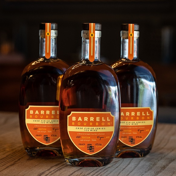 Barrell Bourbon Cask Finish Series - Ice Wine three bottles