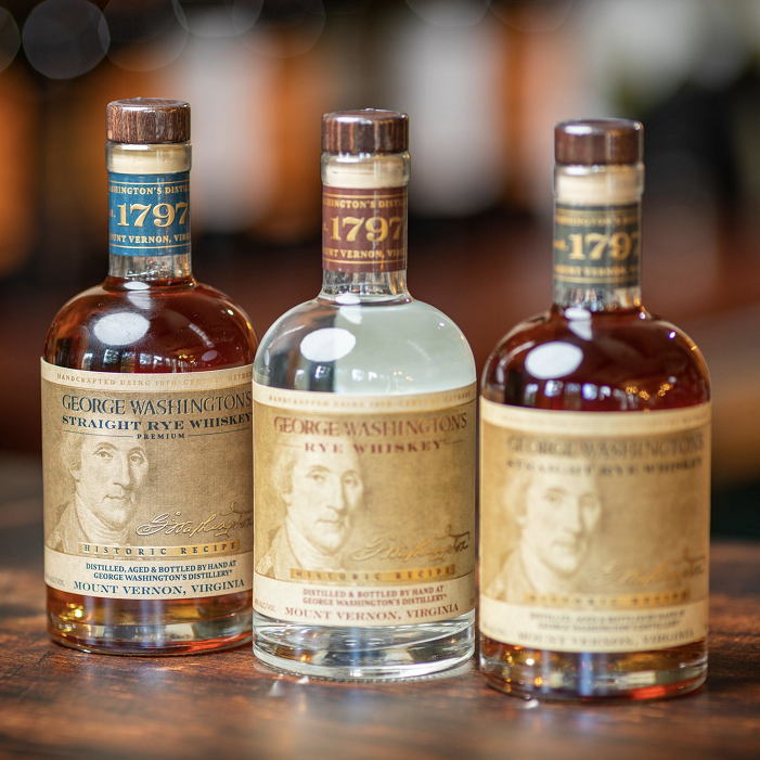 George Washington Distillery announces three new rye whiskeys