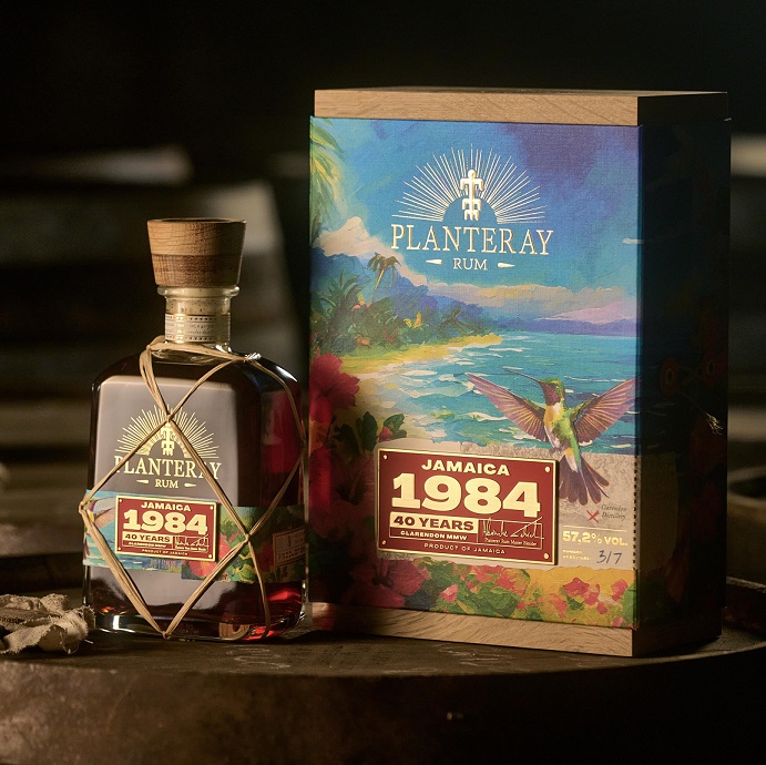 Planteray Jamaica 1984 Rum bottle and box