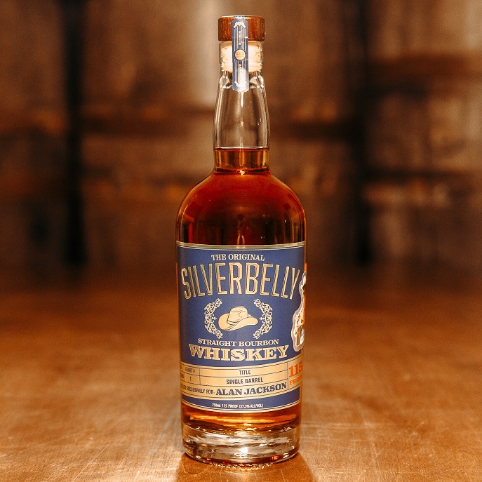 Silverbelly Whiskey Single Barrel Tennessee Bourbon bottle