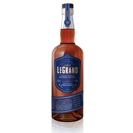 Eric LeGrand Spirits single barrel bottle