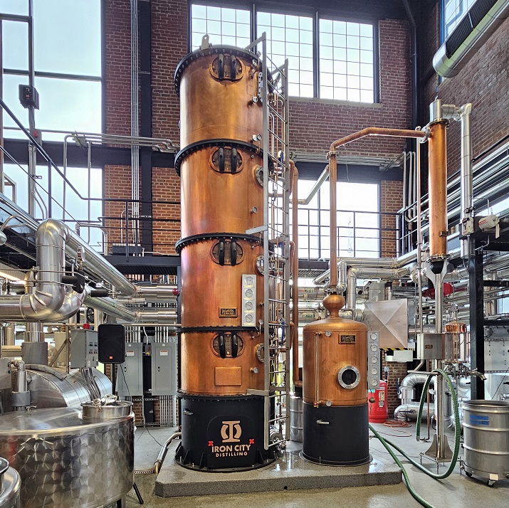 Iron City Distilling Three Chamber Still