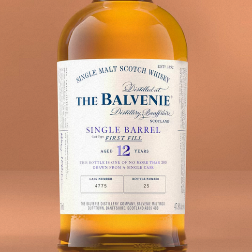 The Balvenie Single Barrel 12 - Scotch Whisky - bottle