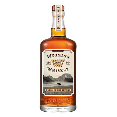 Wyoming Whiskey Queen of the Tetons bottle