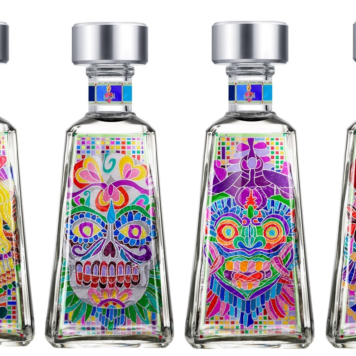 1800 Tequila- Essential Artist Series 12 featuring artwork by Mexican multimedia artist Raul de Niev