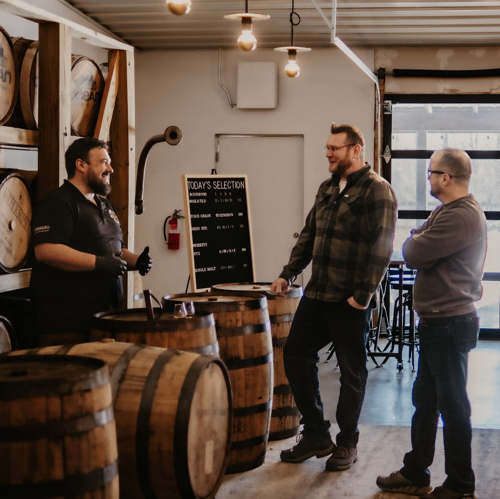 Kentucky Artisan Distillery Clubhouse Barrel Experience