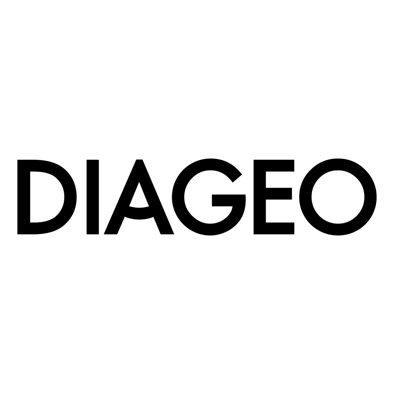 Diageo logo black and white Distilled 2025