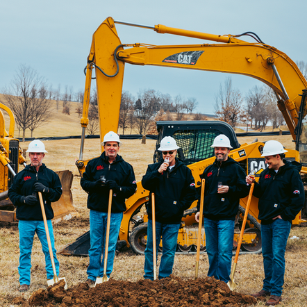 Holladay Distillery breaks ground on ironclad rickhouse