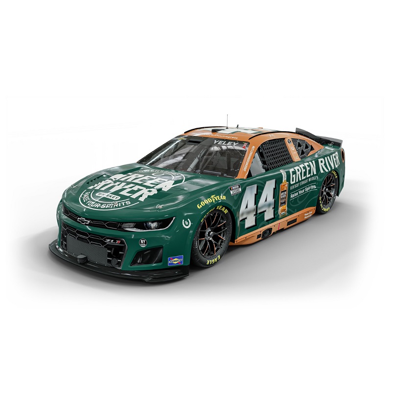 J.J. Yeley 44 NASCAR Green River car