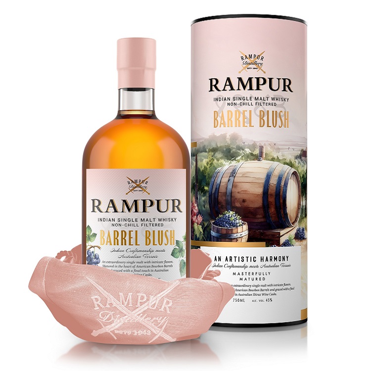 Rampur Barrel Blush Indian Single Malt Whisky Radico Khaitan Limited